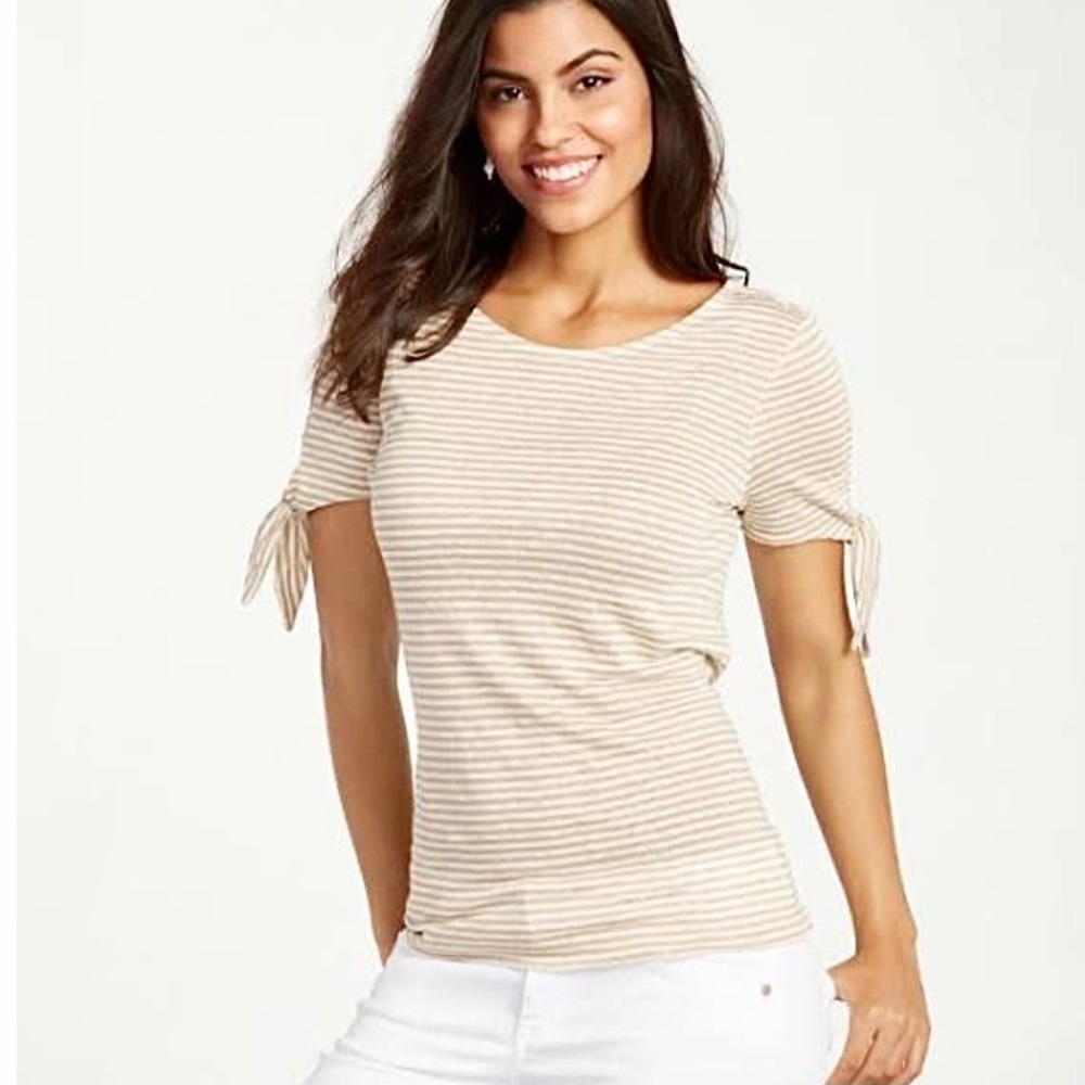 Tommy Bahama Linnea Belo 100% Linen Top